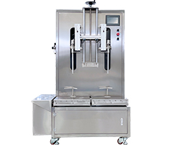 新上市雙頭稱重灌裝機運行視頻，工廠實拍！